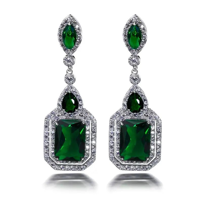 Clarion Verdancia Earrings | White Gold