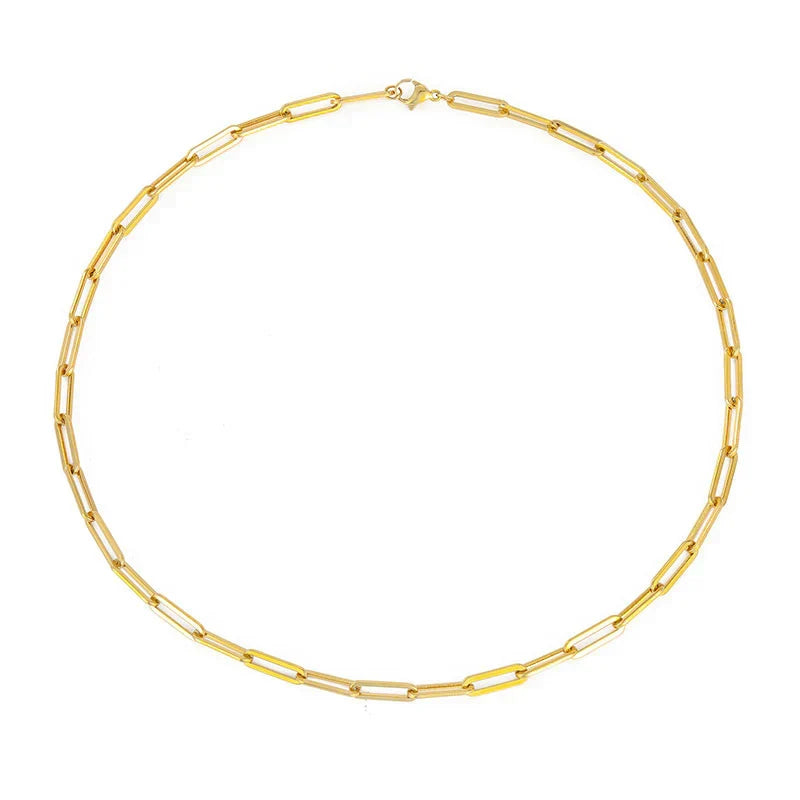 Archen Elegant Chain Necklace | Gold