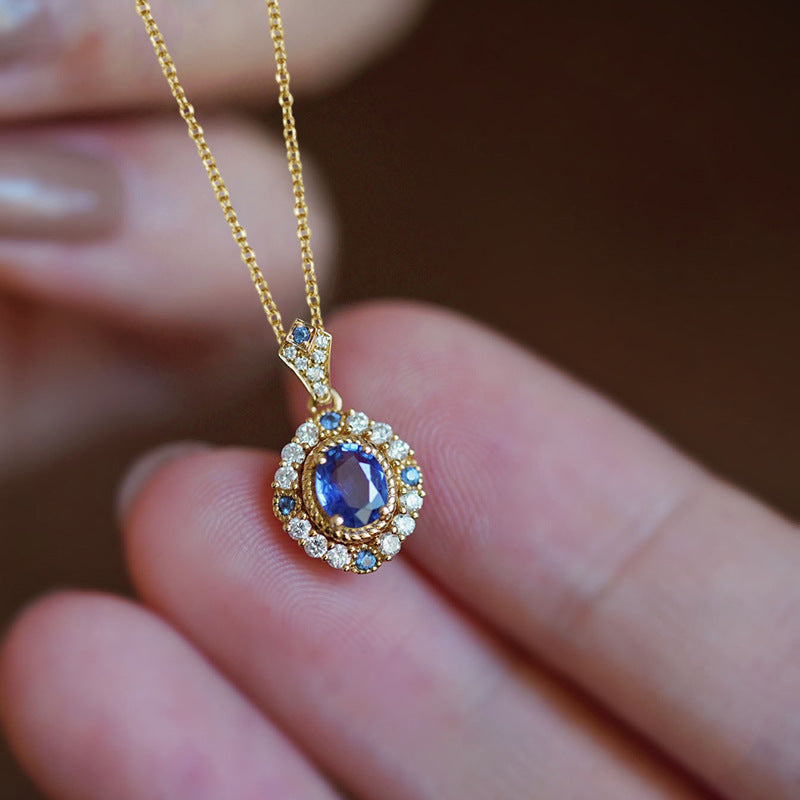 Celeste Royale Pendant Necklace | Gold