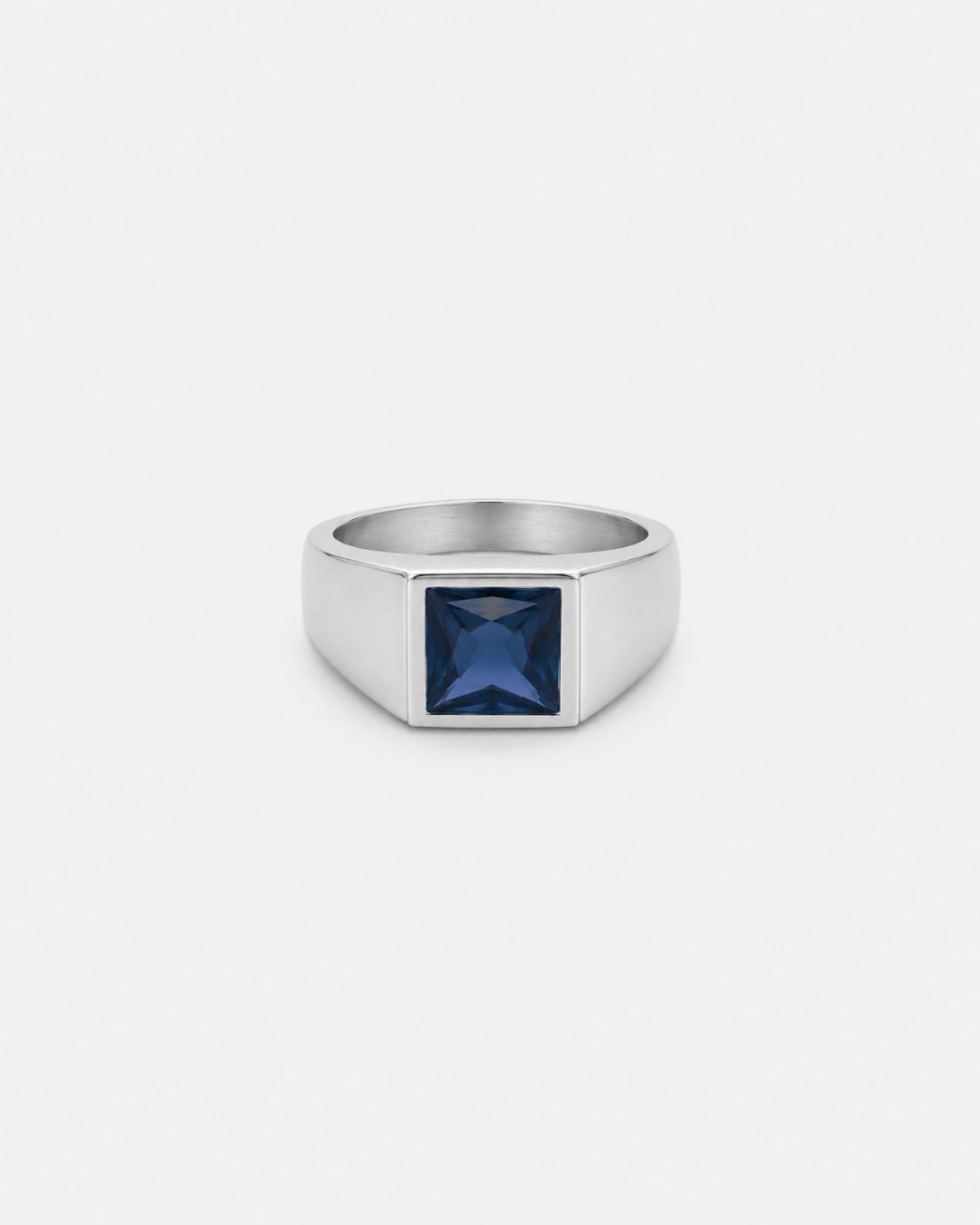 Sapphire Ring | Titanium Steel Ellis