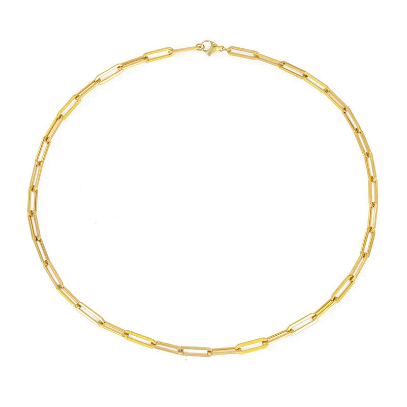 Archen Elegant Chain Necklace | Gold