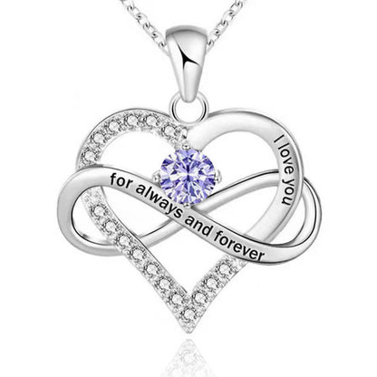 Always and Forever Birthstone Necklace