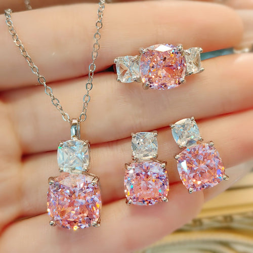 Adeline Rosetta Set | White Gold