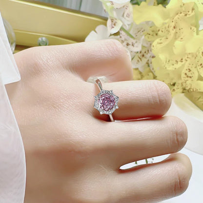 Amara Pinkdawn Set | White Gold