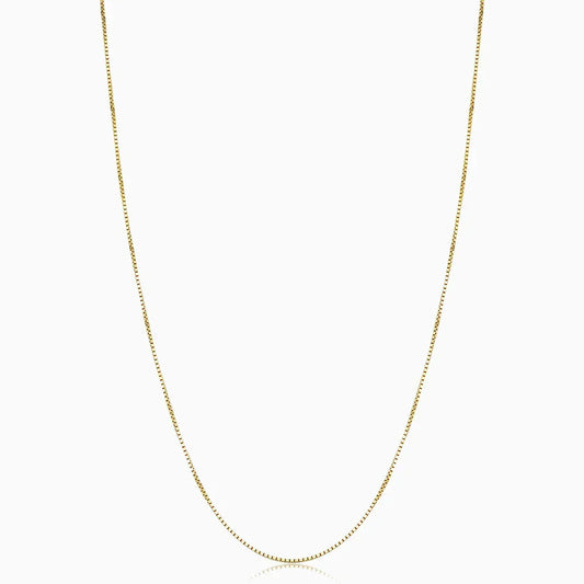 Bodega Box Necklace | Gold