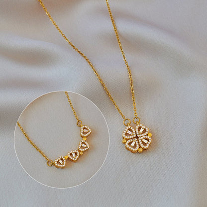 Amora Quadrifolia Necklace | Gold